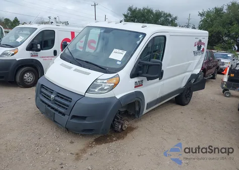 2017 Ram Promaster 1500 Low Roof 118 Wb from USA, damaged, VIN 3C6TRVNGXHE534557